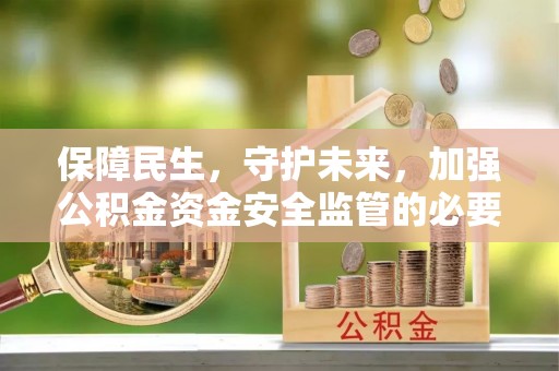 武隆保障民生，守护未来，加强公积金资金安全监管的必要性与实践