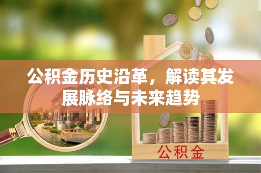 武隆公积金历史沿革，解读其发展脉络与未来趋势