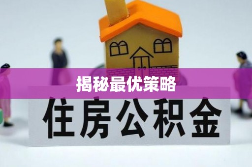 武隆揭秘最优策略