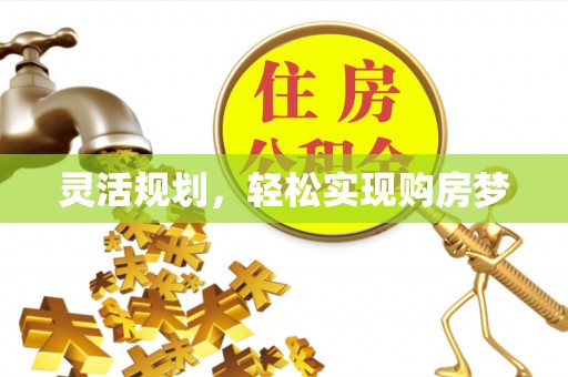 武隆灵活规划，轻松实现购房梦
