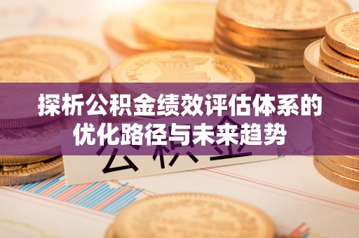 武隆探析公积金绩效评估体系的优化路径与未来趋势