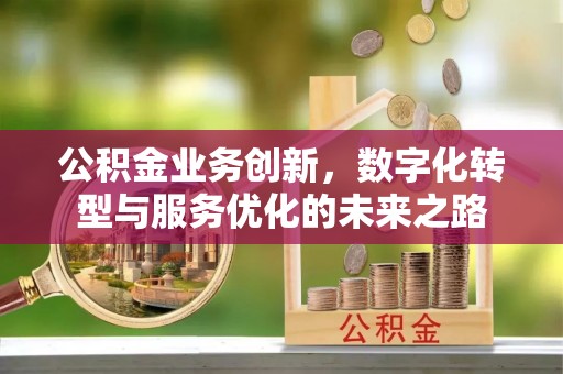 武隆公积金业务创新，数字化转型与服务优化的未来之路