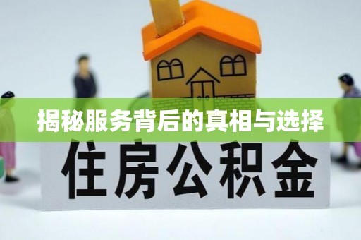 武隆揭秘服务背后的真相与选择