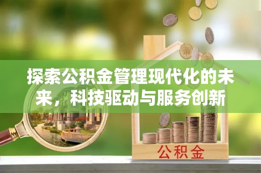 武隆探索公积金管理现代化的未来，科技驱动与服务创新