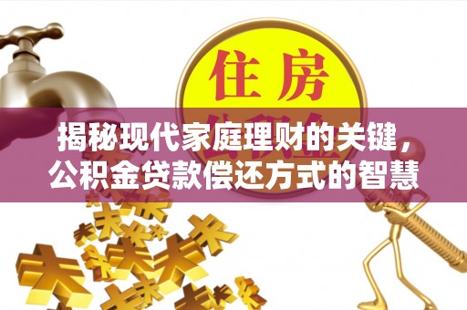 武隆揭秘现代家庭理财的关键，公积金贷款偿还方式的智慧选择