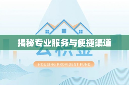 武隆揭秘专业服务与便捷渠道