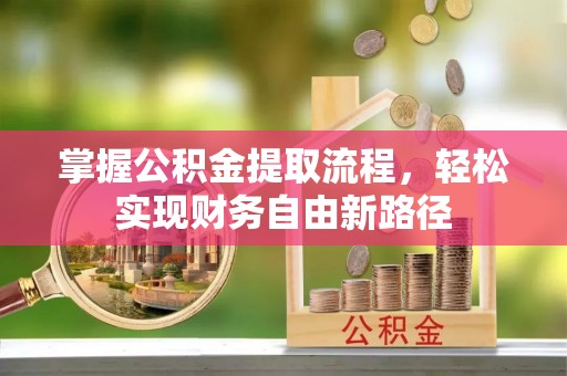 武隆掌握公积金提取流程，轻松实现财务自由新路径