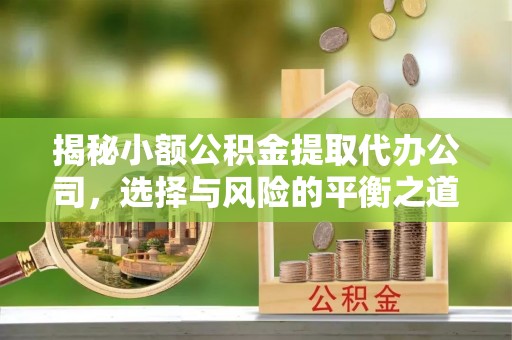 武隆揭秘小额公积金提取代办公司，选择与风险的平衡之道