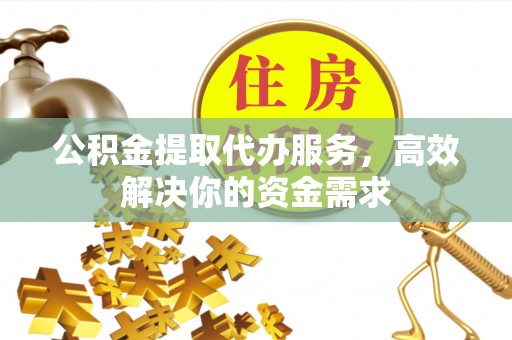 武隆公积金提取代办服务，高效解决你的资金需求