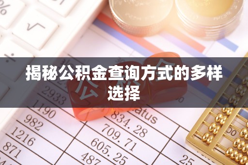 武隆揭秘公积金查询方式的多样选择